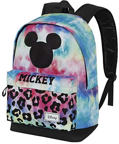 Disney Mickey Mouse Tie-FAN HS Backpack 2.0, Blue, 18 x 30 x 41 cm, Capacity 22 L