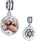 NINGAN 925 Sterling Silber personalisierte Foto Charme Damen Armband Halskette Anhänger Schmuck Geschenke