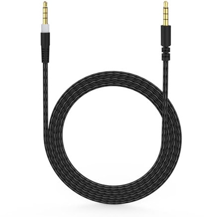 Toeasor Cable auxiliar de audio estéreo Cloud Alpha de 3,5 mm, compatible con auriculares HyperX Kingston Cloud Alpha y Cloud Mix, 5 pies (sin micrófono)