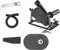 Special Cutting Bracket Protective Cover, Angle Grinder Fixed Universal Bracket Polishing Machine, Adjustable Angle Grinder Protective Cover, Grinder Dust Collection Attachment (C)