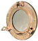 Thorness Nautical Brass Porthole Mirror - Wall Hanging Home Decor