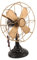 Ciieeo Metal Standing Fan Vintage Table Fan Ornament Retro Adornments for Room Decor