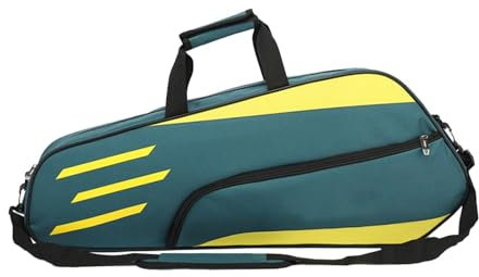 Badminton-Tasche mit 3 Schlägern, Badminton-Schlägertasche, große wasserdichte Tragetasche für Badminton-Rucksack, Tennistaschen für Sport und Reisen im Freien für Jugendliche,