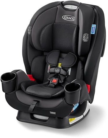 Graco TriRide 3-in-1 Autositz Kipling - Hinten & Vorwärts gerichteter Autositz Highback Booster Verstellbare Kopfstütze