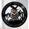 Viiluuxr Vinyl Schallplatten Uhr 30 cm Batteriebetrieben Wall Clock Ausgefallene Wanduhren Analoge ohne Tickgeräusche Science-Fiction Film Böser Drache Heim Deko Wohnzimmer Kreative Kinderwanduhr.