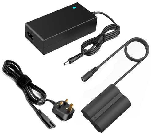 HYCTP CP-W235 AC power adapter NP-W235 virtual battery kit, For Fuji camera X-T5, X-T4, X-H2S, X-H2, GFX50SII, GFX100S, VG-XT4, X-S20-4266 camera chargers