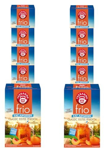 frio Eistee Pfirsich 10 Packungen à 18 Beutel, 450g