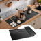 Silicone Coffee Mat 40x60cm With Detachable Raised Edges 19x40cm,Kitchen Bar Accessories Fits Under Coffee Maker and Pot,Coffee Machine Mat,Dish Drying Mat for Sugar Packets,Cups,Countertop Protection