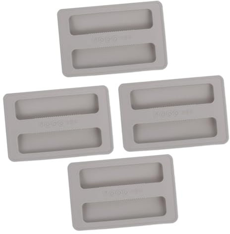 Hoement 4pcs Silicone Toaster Cover Heat Insulated Dust Protector for Bread Machines Stylish Kitchen Appliance Lid Easy to Clean Toaster Guard for Home Restaurant
