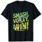 Smash Volley Win Tennis Grafikdesign T-Shirt