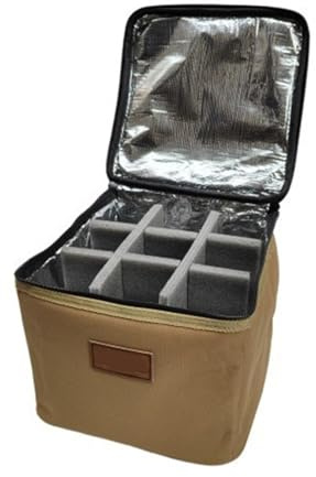 Qcbuegof Small Fuel Cylinder Storage Bag Camping Tanks Storage Bag Fuel Cylinder Protective Cover Camp Gas Cans with Small Fuels Cylinder Storage Bag