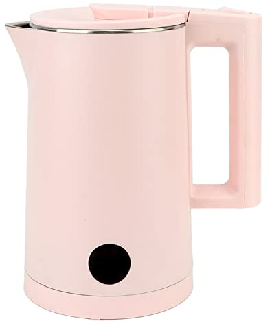 Naroote Electric Kettle, Auto Shutoff Cordless Electric Tea Kettle 2L Capacity 2000W Food Grade 304 Stainless Steel for Home (Pink)