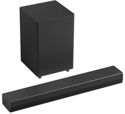 LG S30A Soundbar 140W, 2.1 canali con Subwoofer Wireless, Black | AI Sound Pro, Dolby Digital, DTS, Bluetooth, HDMI, Ottico, USB, WOW Orchestra con TV LG, Compatibile con app LG ThinQ
