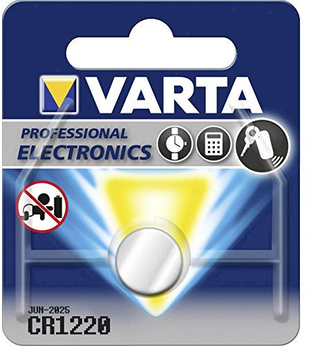 Lot de 20 Piles VARTA CR1220 Lithium 3V