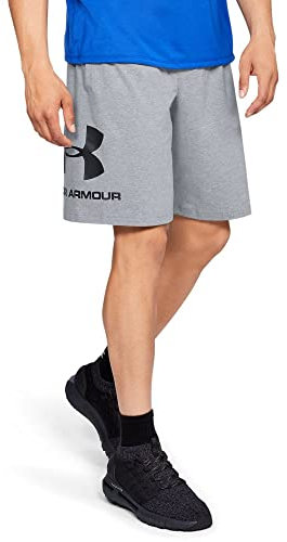 Under Armour Herren Sportstyle Shorts aus Baumwolle mit Grafik, ultraleichte und atmungsaktive kurze Hose, komfortable Sportshorts mit loser Passform