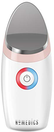 Homedics Beauty Appareil pour soin du Visage - Effet Chaud/Froid - Atténue Les Cernes et Poches sous les Yeux - Réduire Les Rougeurs – Améliore la Circulation sanguine