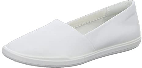 Ecco Damen SIMPILW Slipper, Weiß (White 1007), 39 EU