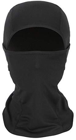 Sturmhaube,Balaclava Gesichtsmaske Winddicht Sturmmaske Nylon Sturmhauben Unisex Männer Frauen Motorradmaske Skimaske für Outdoor Motorradhelm Radfahren Skifahren Wintersport Schwarz