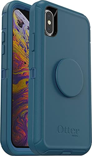 OtterBox + POP Hülle für Apple iPhone XS Max - Winter Shade Blue