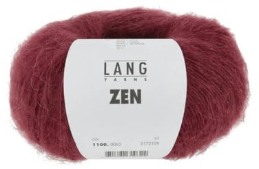 Lang Yarns - Zen 0062 weinrot 25 g