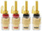 KUOQIY 4 Pezzi 4mm Spina a Banana Presa Binding Post, Speaker Terminale Amplificatore Connettore Jack, per Connettore Terminale Altoparlante Amplificatore (42 * 14.2mm)