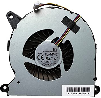 NUC8 CPU-Lüfter, Kühllüfter kompatibel für Intel NUC NUC8i7BEH BSC0805HA-00 4-Pin CPU Kühlung Lüfter