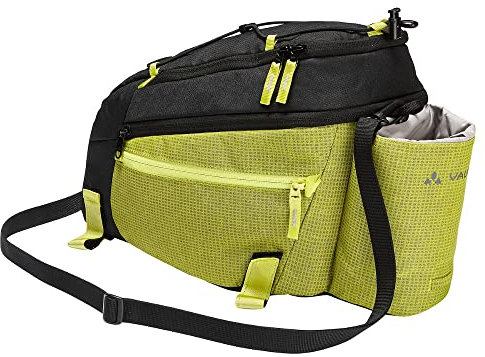 wetterladen de Vaude Gepäckträgertasche Silkroad L Luminum inkl. KLICKfix UNIKLIP Halterung Fahrradtasche (Bright Green)