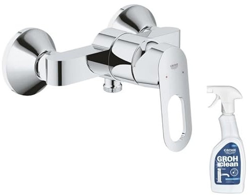 Grohe - Mitigeur douche BauLoop monocommande + nettoyant robinetterie GrohClean