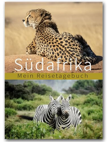 Calmondo Reisetagebuch zum Ausfüllen Südafrika | interaktives Travel Journal Tagebuch mit Zitaten, Fotos, Reisevorbereitung uvm. | Reise Geschenk mit viel Abwechslung | Achtsamkeits-Tagebuch | DIN A5