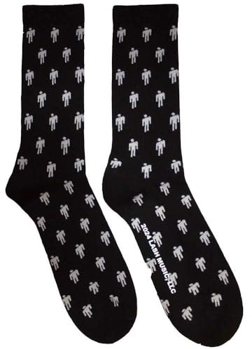 Rock Off officially licensed products Billie Eilish Blohsh Pattern Terry Socken One Size