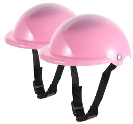 Vaguelly 18 Zoll Puppenhelm Sicherheits-scooterhelm 2er-Pack Jungen Und Mädchen Helm Für Puppenzubehör