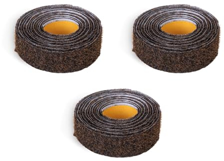Alberts 3er Set Schneckenband selbstklebend | schwarz | 3000mm x 40mm | Schneckenstopp | Schneckenabwehr für Topfpflanzen und Hochbeete | Schneckenschutz | Schädlingsbekämpfung