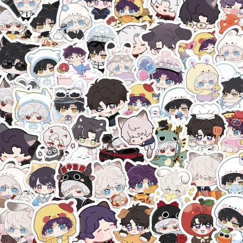 100 Love Deepspace Aufkleber Anime Figur Vinyl Wasserdicht DIY Stickers Für Computer Skateboard Gepäck Auto Fahrrad