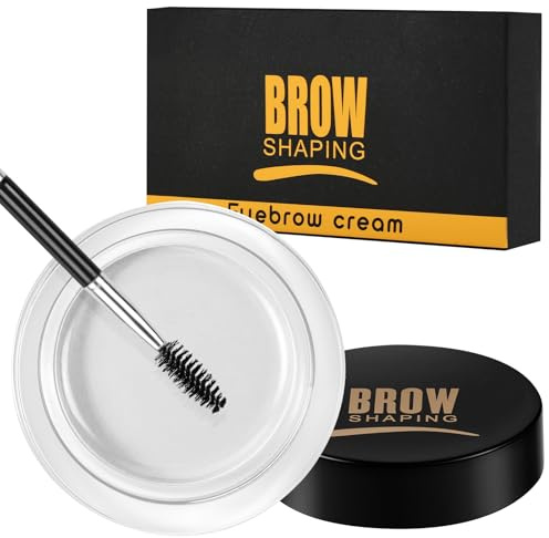 LOPHE Pommade à Sourcils Haute Pigmentation, Fixateur Sourcils Longue Tenue, Gel Maquillage Résistant à l'Eau, Comprend Une Brosse à Sourcils pour Créer Une Forme Naturelle et Raffinée, 4.5g, #06