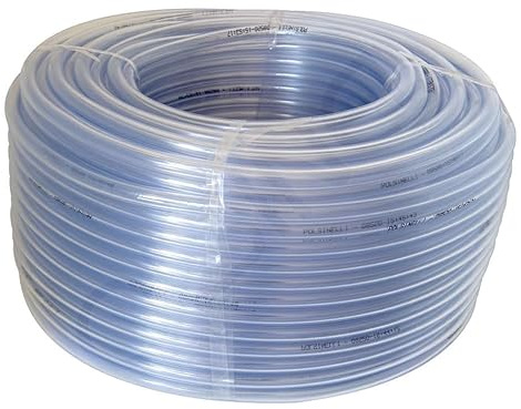 Tubo Irrigazione Antigelo Plus Cristal 14x19 mm Trasparente - Tubo Flessibile per Giardino, Orto, Balcone e Terrazzo (50 metri)