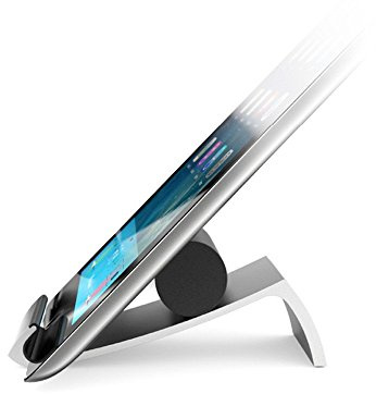 Networx Verstellbarer Universalständer, für Smartphones/Tablets, Silber