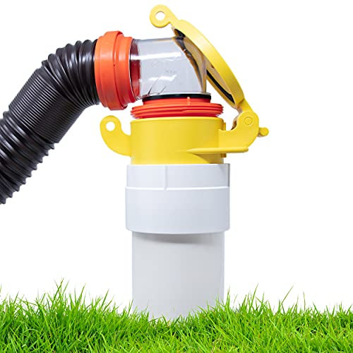 Bouchon d'égout pour camping-car : jaune