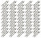 Sourcingmap Blindnieten, 3,2 x 9 mm, Aluminium, Senkkopf, geschlossenes Ende, 100 Stück