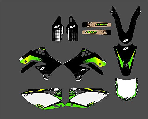 DST0024 3M Customized Motorcross Stickers Motorcycle Decals Graphics Kit for Kawasaki KX450F KXF450 2009 2010 2011