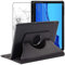 ebestStar - for Huawei MediaPad T5 10 Case Tablet 10.1, Cover 360 Rotating Protection, PU Leather, Black + Glass Screen Protector