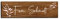 Holz Türschild mit Namen für die Haustür | Namensschild Briefkasten-Schild selbstklebend oder mit Bohrlöcher Klingelschild mit kratzfestem UV Druck | Größe 7x2 cm bunte Türschilder