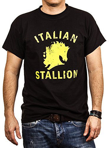 T-Shirt Uomo Maglietta Italian Stallion Gym Sportiva XXXL