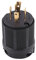 Twist-Lock-Stecker, NEMA L14-30P 30A 125V-250V 4-Draht US-amerikanischer Twist-Lock-Steckverbinder Ideal für den Anschluss an einen Generator mit 125V-250V-Volt-Steckdose
