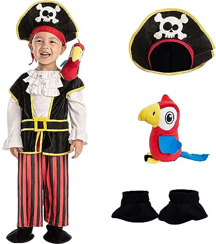 Spooktacular Creations Baby Pirate Costume for Infant Halloween Trick or Treating,Dress-up Parties (12-18 months)