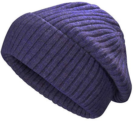 ZLYC Winter Beanie Mütze Long Slouchy Strickmütze Hüte für Damen Herren