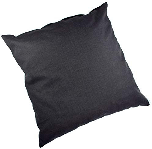 Kirschkernkissen bio handgefertigt in Deutschland - Wärme- & Kältebehandlung - Massagetherapie - Körnerkissen (30x30 cm, Baumwolle schwarz)