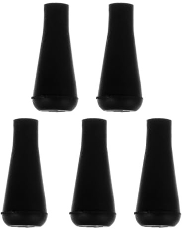 BESPORTBLE Rubber Arrow Target Tips 5 Pack 1.77 Inch Safe Practice Arrowheads for Wooden Fiberglass Carbon Arrows Outdoor Archery Training
