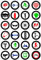 24 edible PRE CUT framed cycling cyclist kids childrens party decorations Wafer Paper Cupcake Topper Cake