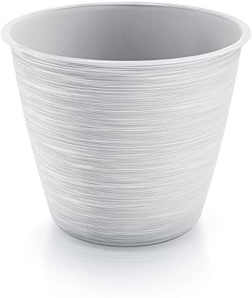Prosperplast Furu Pot de Fleurs 1L Dimensions (mm) 147 x 147 x 124 Blanc