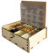 Räucherbox Geschenkbox mit 12 Sorten Räuchermischungen Energie & Zuversicht, 14 x 10 x 4 cm